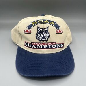 VTG 1997 Arizona Wildcats National Champions Snapback Hat Logo 7 NCAA Final Four